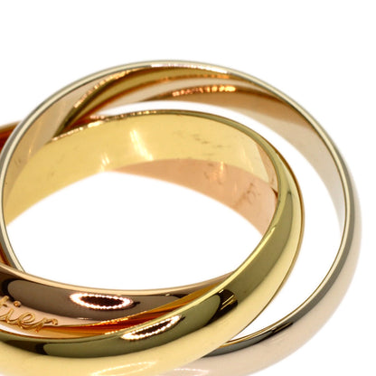 CARTIER Trinity #51 Ring K18 Yellow Gold K18 White GoldLadies [Used]