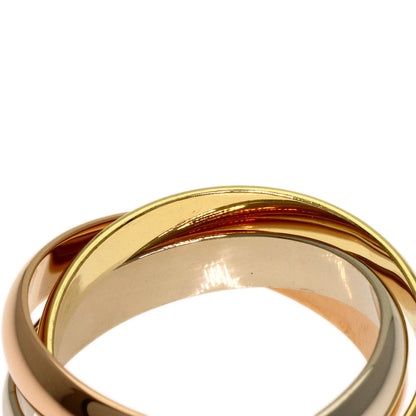 CARTIER Trinity #51 Ring K18 Yellow Gold K18 White GoldLadies [Used]