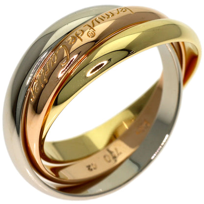 CARTIER Trinity #62 Ring K18 Yellow Gold K18 White GoldLadies [Used]