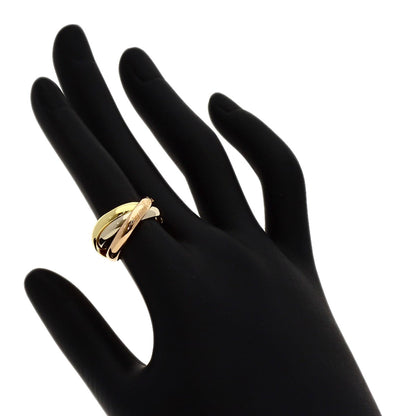 CARTIER Trinity #51 Ring K18 Yellow Gold K18 White GoldLadies [Used]