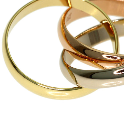 CARTIER Trinity #51 Ring K18 Yellow Gold K18 White GoldLadies [Used]
