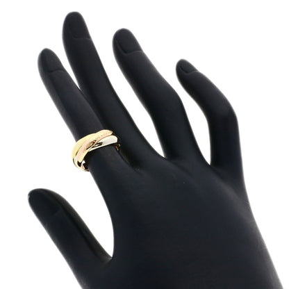 CARTIER Trinity Ring K18 Yellow Gold 18K Pink GoldLadies [Used]