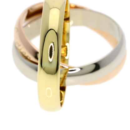 CARTIER Trinity Ring K18 Yellow Gold 18K Pink GoldLadies [Used]