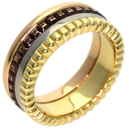 Boucheron Quatre Classic #47 Ring K18 Yellow Gold 18K Pink GoldLadies [Used]