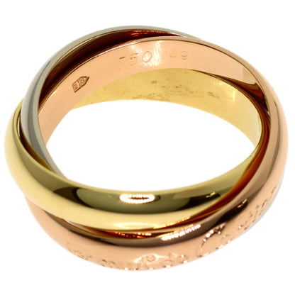 CARTIER Trinity #49 Ring K18 Yellow Gold K18 White GoldLadies [Used]