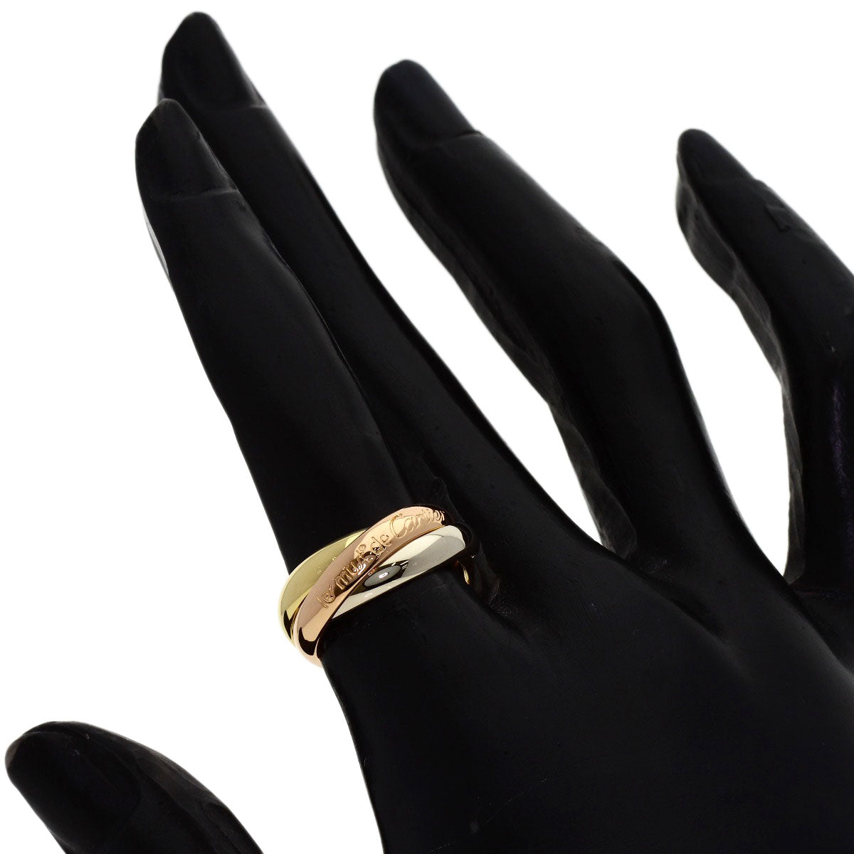 CARTIER Trinity #49 Ring K18 Yellow Gold K18 White GoldLadies [Used]
