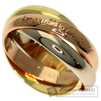 CARTIER Trinity #51 Ring K18 Yellow Gold K18 White GoldLadies [Used]