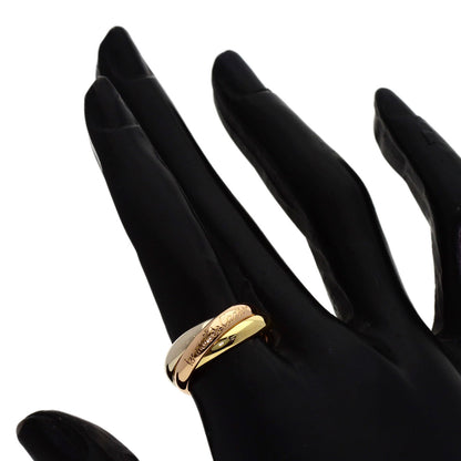 CARTIER Trinity #51 Ring K18 Yellow Gold K18 White GoldLadies [Used]