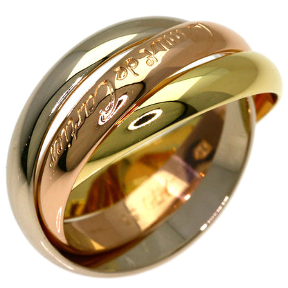 CARTIER Trinity #53 Ring K18 Yellow Gold K18 White GoldLadies [Used]