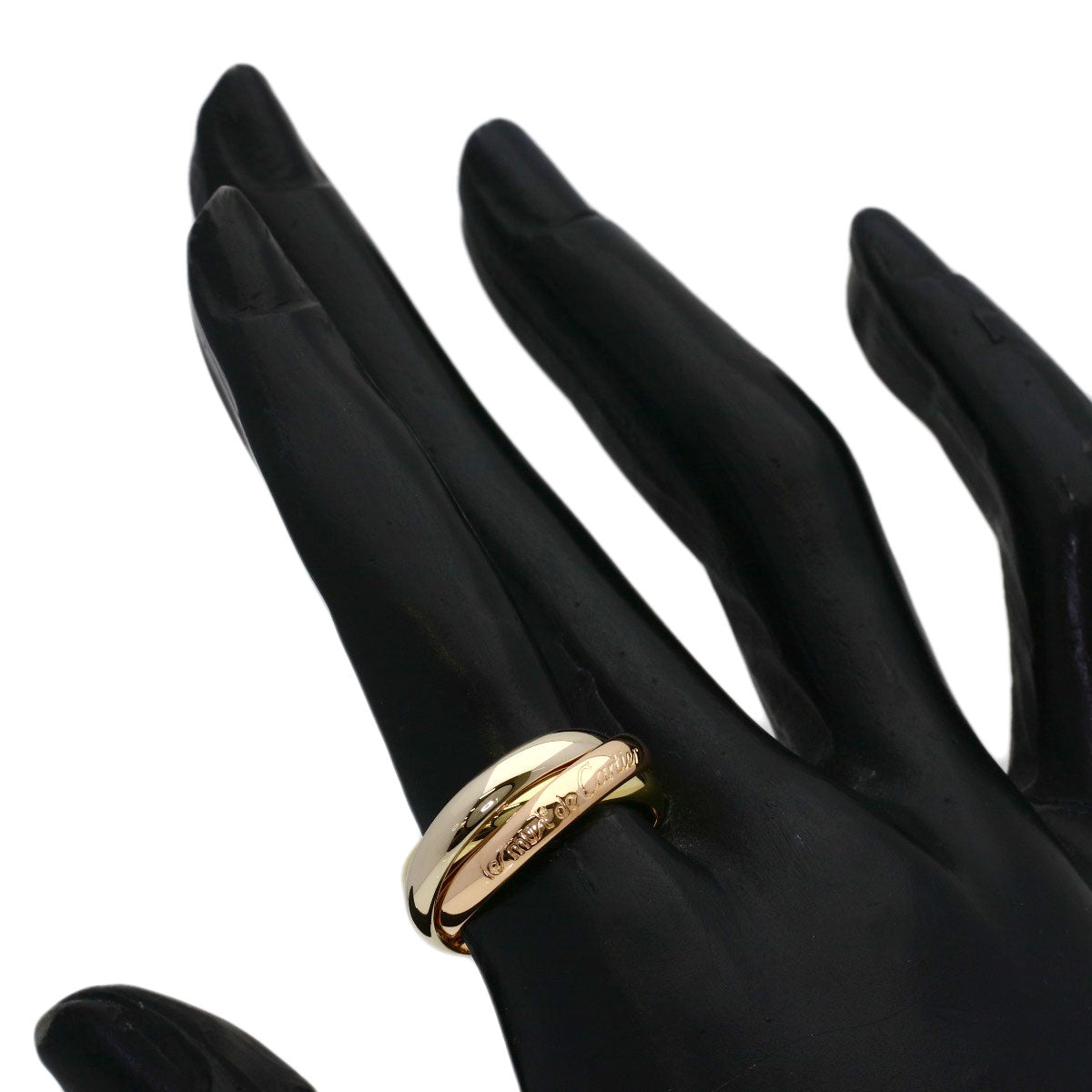 CARTIER Trinity #53 Ring K18 Yellow Gold K18 White GoldLadies [Used]