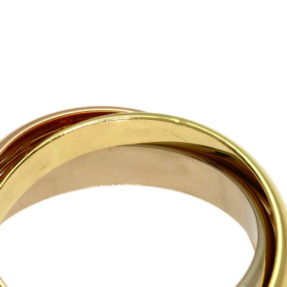 CARTIER Trinity #53 Ring K18 Yellow Gold K18 White GoldLadies [Used]