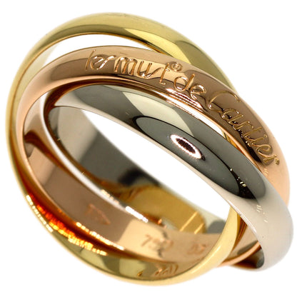 CARTIER Trinity #53 Ring K18 Yellow Gold K18 White GoldLadies [Used]