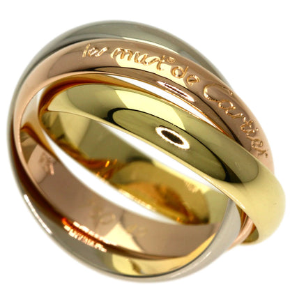 CARTIER Trinity #49 Ring K18 Yellow Gold K18 White GoldLadies [Used]