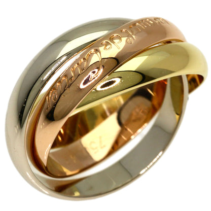 CARTIER Trinity #49 Ring K18 Yellow Gold K18 White GoldLadies [Used]