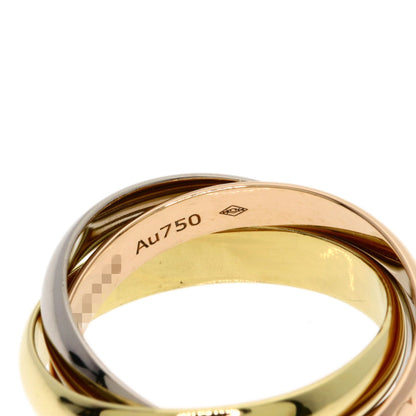 CARTIER Trinity Classic Current Model #48 Ring K18 Yellow Gold 18K Pink GoldLadies [Used]