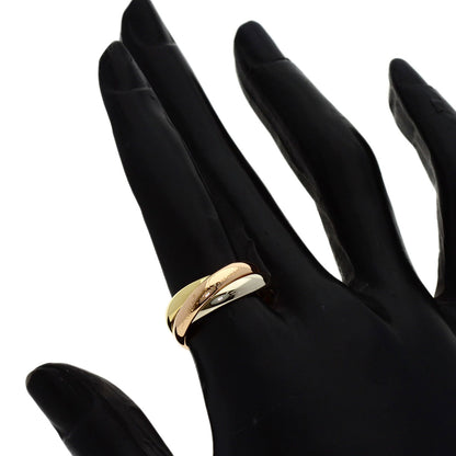 CARTIER Trinity #51 Ring K18 Yellow Gold K18 White GoldLadies [Used]