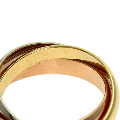 CARTIER Trinity #51 Ring K18 Yellow Gold K18 White GoldLadies [Used]