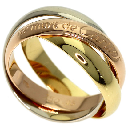 CARTIER Trinity #48 Ring K18 Yellow Gold K18 White GoldLadies [Used]