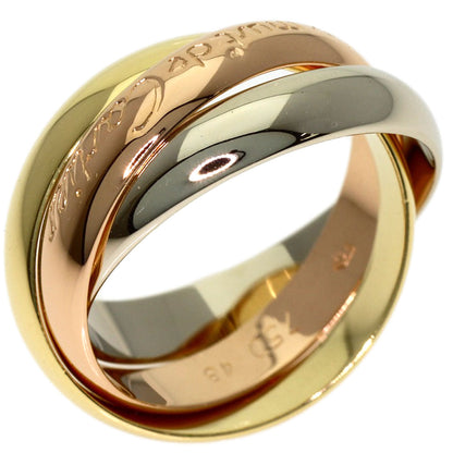CARTIER Trinity #48 Ring K18 Yellow Gold K18 White GoldLadies [Used]