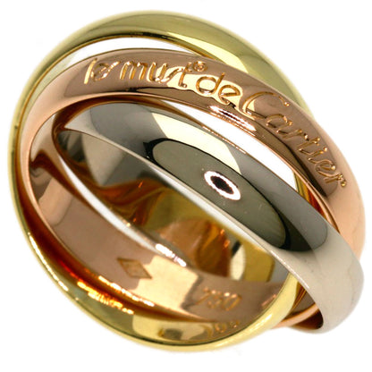 CARTIER Trinity #48 Ring K18 Yellow Gold K18 White GoldLadies [Used]