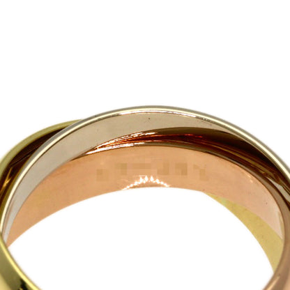 CARTIER Trinity #48 Ring K18 Yellow Gold K18 White GoldLadies [Used]