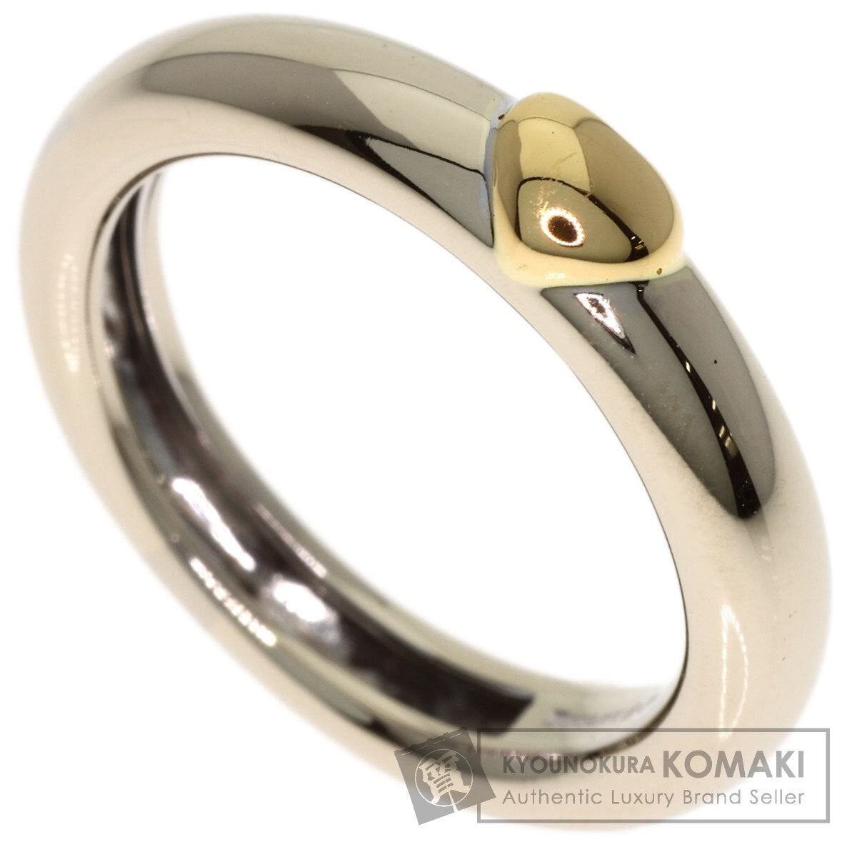 TIFFANY&Co. Friendship Ring K18 White Gold 18K Yellow GoldLadies [Used]