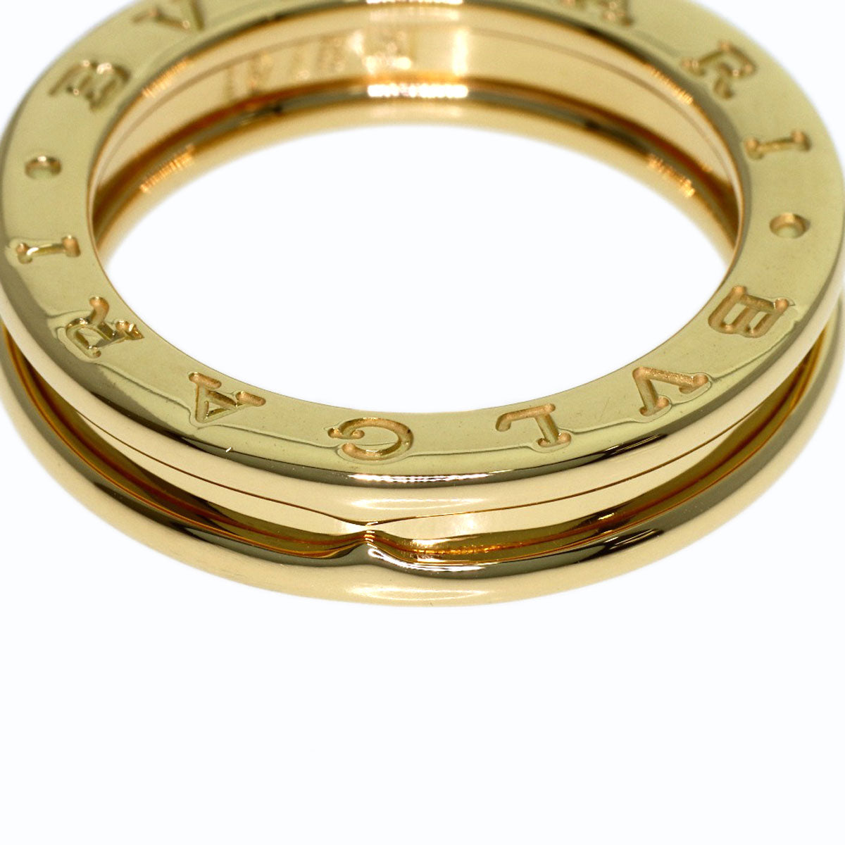 BVLGARI B.zero1 1 band #54 Ring K18 Yellow Gold Ladies [Used]