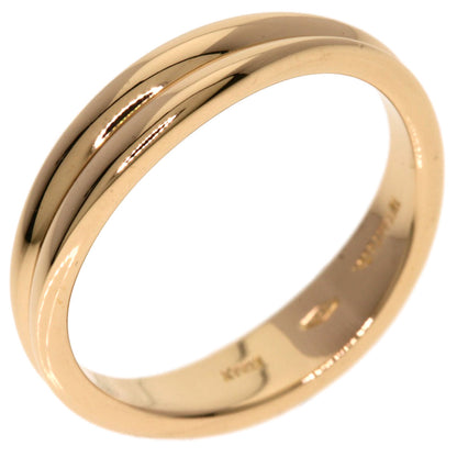 TIFFANY&Co. Double wave Ring K18 Pink Gold Ladies [Used]