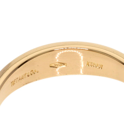 TIFFANY&Co. Double wave Ring K18 Pink Gold Ladies [Used]