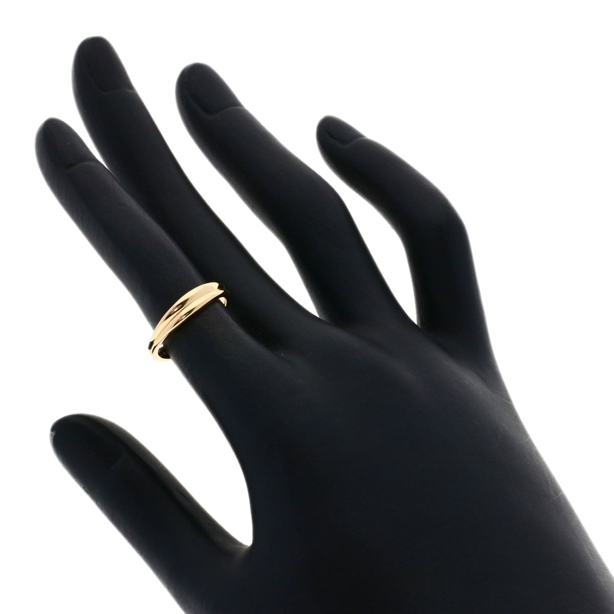 TIFFANY&Co. Double wave Ring K18 Pink Gold Ladies [Used]