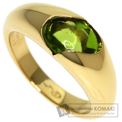 Chaumet Varg Peridot Ring K18 Yellow Gold Ladies [Used]