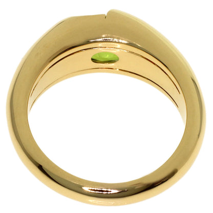 Chaumet Varg Peridot Ring K18 Yellow Gold Ladies [Used]