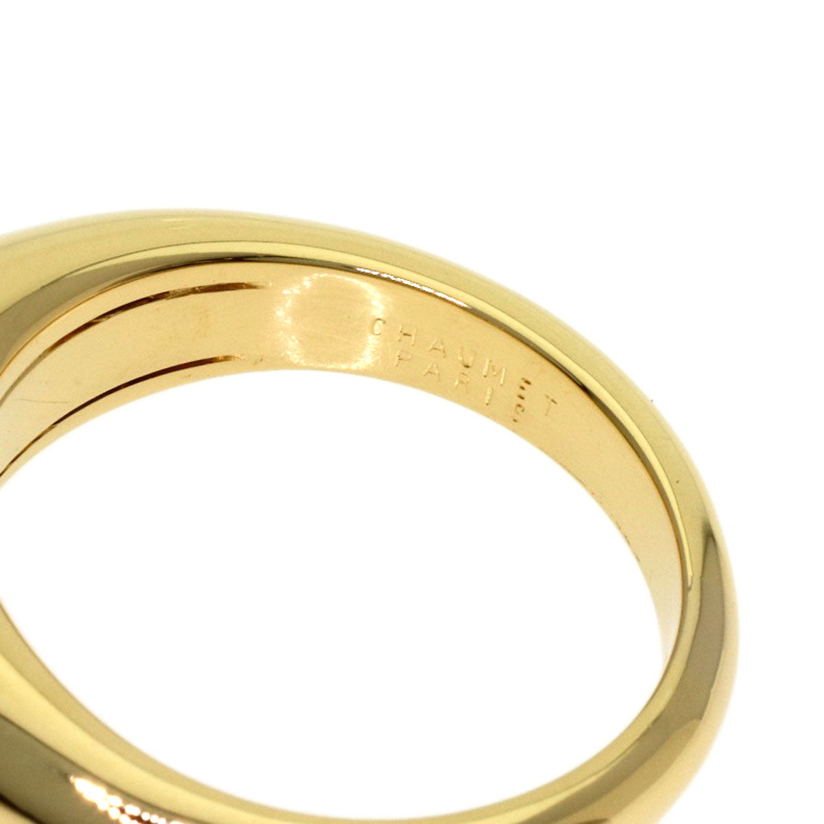 Chaumet Varg Peridot Ring K18 Yellow Gold Ladies [Used]