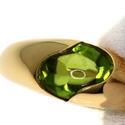 Chaumet Varg Peridot Ring K18 Yellow Gold Ladies [Used]