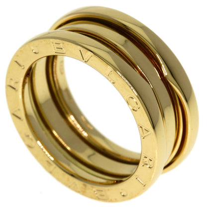 BVLGARI B.zero1 2 Band #51 Ring K18 Yellow Gold Ladies [Used]