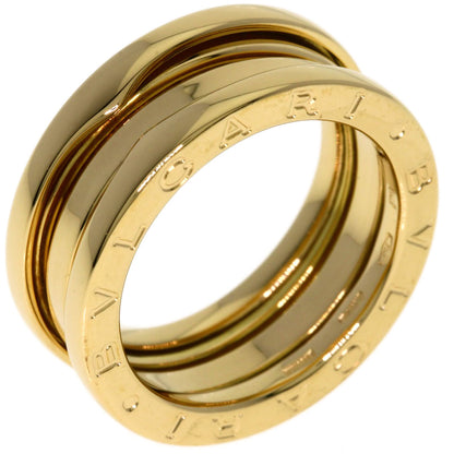 BVLGARI B.zero1 2 Band #51 Ring K18 Yellow Gold Ladies [Used]