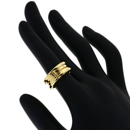 BVLGARI B.zero1 2 Band #51 Ring K18 Yellow Gold Ladies [Used]