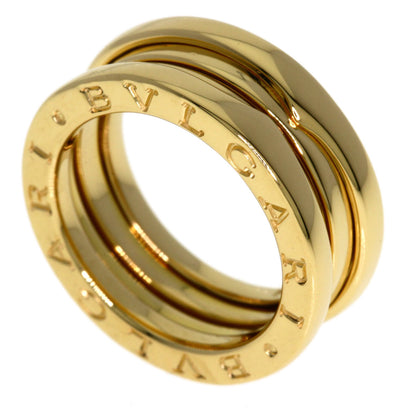 BVLGARI B.zero1 2 band #50 Ring K18 Yellow Gold Ladies [Used]