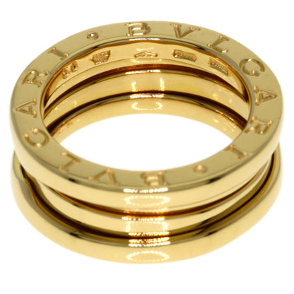 BVLGARI B.zero1 2 band #50 Ring K18 Yellow Gold Ladies [Used]