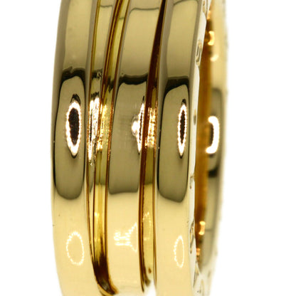 BVLGARI B.zero1 2 band #50 Ring K18 Yellow Gold Ladies [Used]