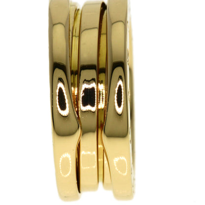 BVLGARI B.zero1 2 band #50 Ring K18 Yellow Gold Ladies [Used]