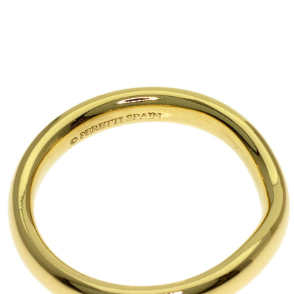 TIFFANY&Co. Curved band Ring K18 Yellow Gold Ladies [Used]