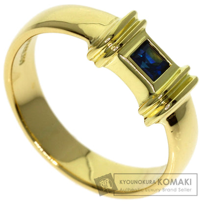 TIFFANY&Co. Stacking sapphire Ring K18 Yellow Gold Ladies [Used]