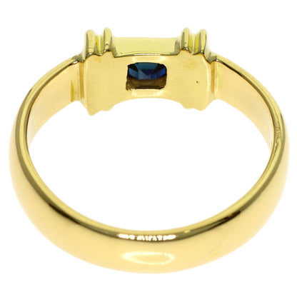 TIFFANY&Co. Stacking sapphire Ring K18 Yellow Gold Ladies [Used]