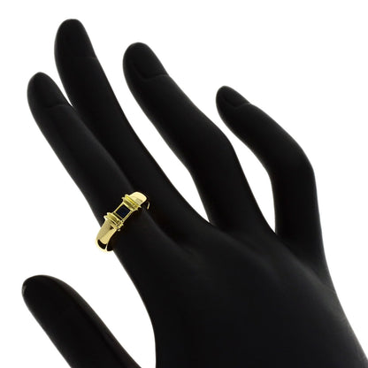 TIFFANY&Co. Stacking sapphire Ring K18 Yellow Gold Ladies [Used]