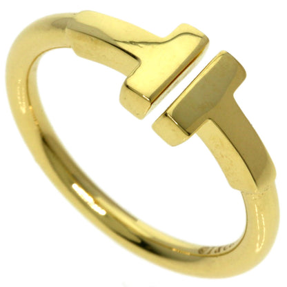 TIFFANY&Co. TWire Ring K18 Yellow Gold Ladies [Used]