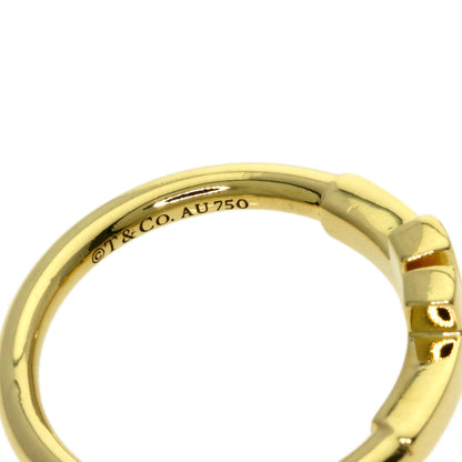 TIFFANY&Co. TWire Ring K18 Yellow Gold Ladies [Used]