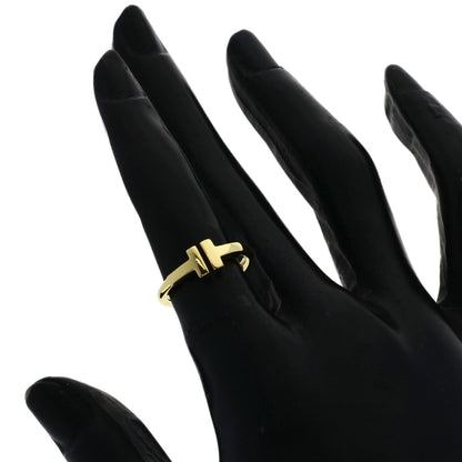 TIFFANY&Co. TWire Ring K18 Yellow Gold Ladies [Used]