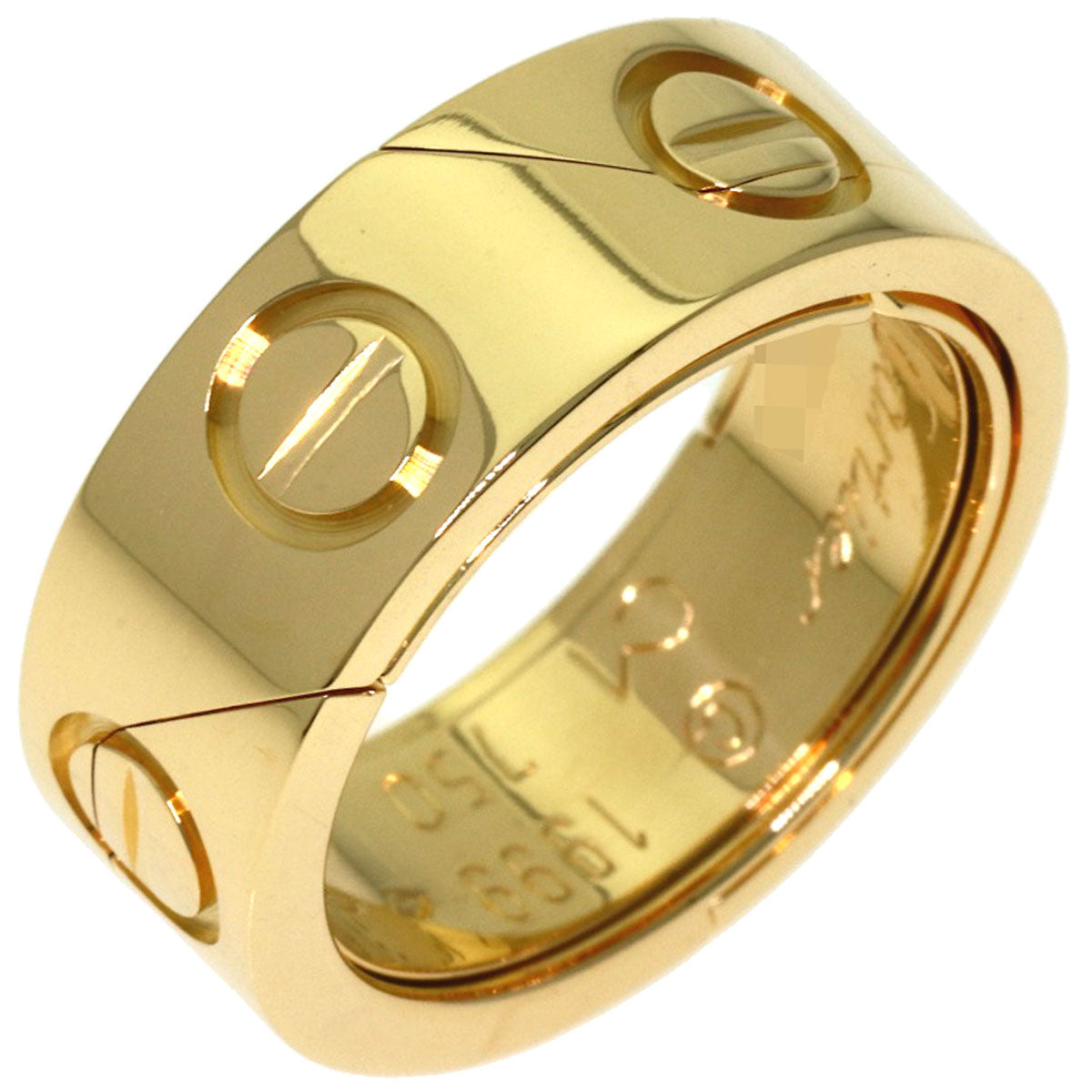 CARTIER Astro Love #49 Ring K18 Yellow Gold Ladies [Used]
