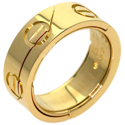 CARTIER Love Ring Astro 1999 Limited Edition #52 Ring K18 Yellow Gold Ladies [Used]